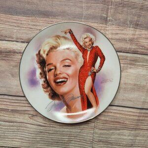 Bradford Exchange Marilyn Monroe Luminous Lorelie Collector Plate